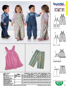 Pants + Skirt Pattern - Burda 9772