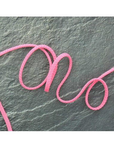 Flat cord anorak - Candy pink