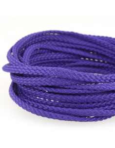 Flat cord anorak - Purple