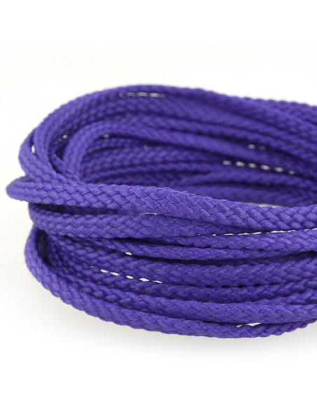 Flat cord anorak - Purple