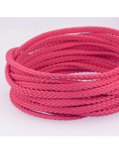 Flat cord anorak - Fuchsia