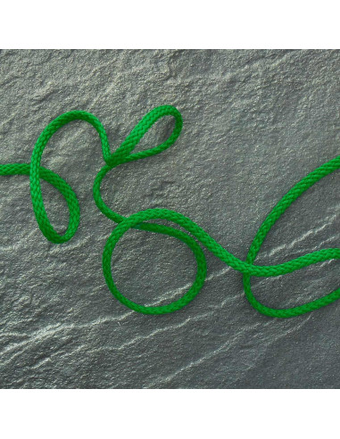 Flat cord anorak - Grass green