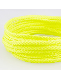Flat cord anorak - Neon yellow