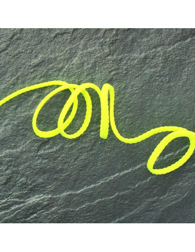 Flat cord anorak - Neon yellow