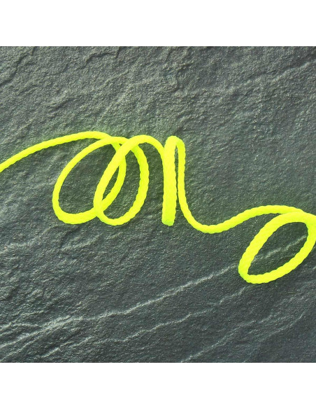 Flat cord anorak - Neon yellow