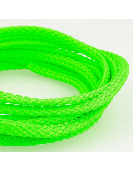 Flat cord anorak - Fluorescent green
