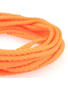 Flat cord anorak - Fluorescent orange