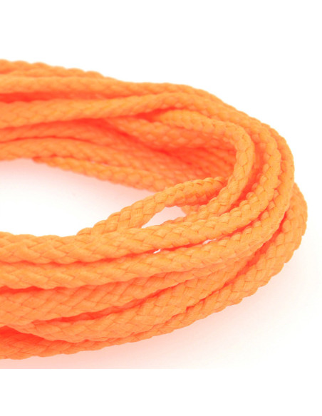 Flat cord anorak - Fluorescent orange