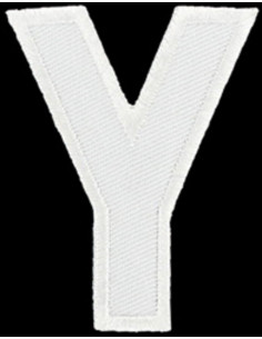Iron-on patch letter Y