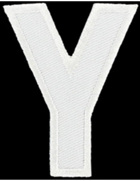 Iron-on patch letter Y