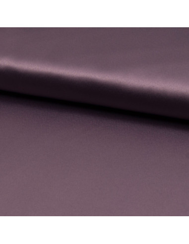 Stretch satin fabric - Mauve