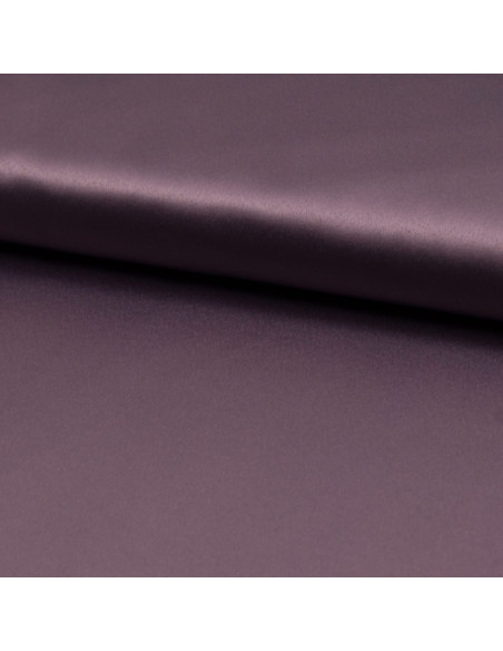 Stretch satin fabric - Mauve