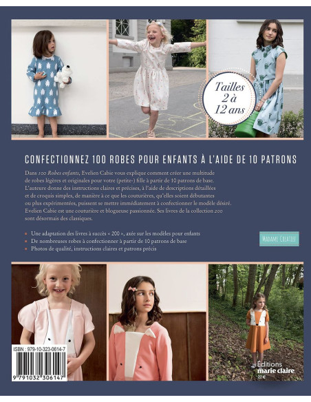 Book 100 Children's Dresses - From 10 Patterns