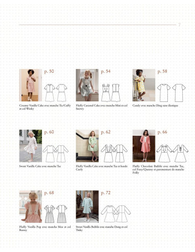 Book 100 Children's Dresses - From 10 Patterns