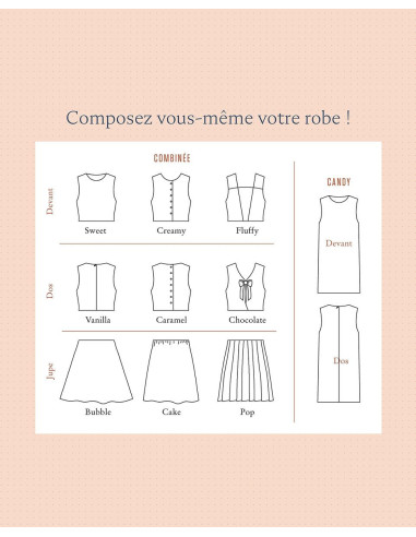 Book 100 Children's Dresses - From 10 Patterns