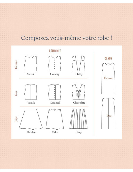 Book 100 Children's Dresses - From 10 Patterns
