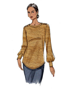 Butterick 6857 - High Top Pattern 2