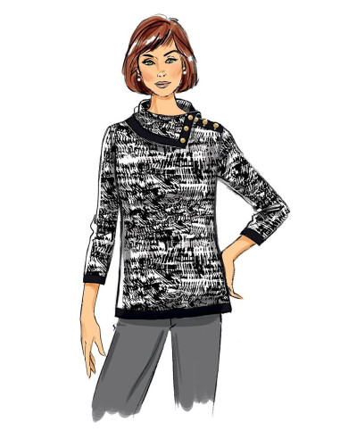 Butterick 6857 - High Top Pattern