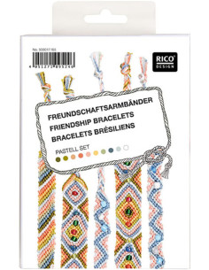 Brazilian bracelet kit - Pastel Set