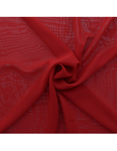 Chiffon fabric - Red