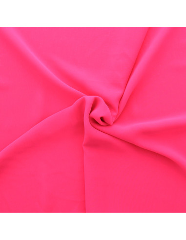 Chiffon fabric - Neon pink