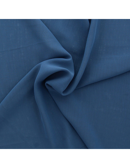 Chiffon fabric - Blue gray