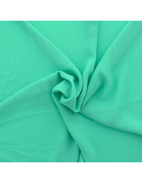 Chiffon fabric - Mint green