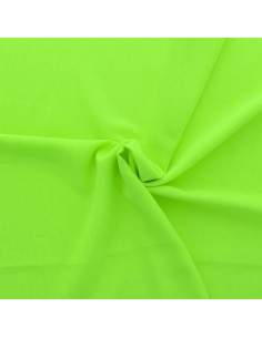 Chiffon fabric - Neon yellow