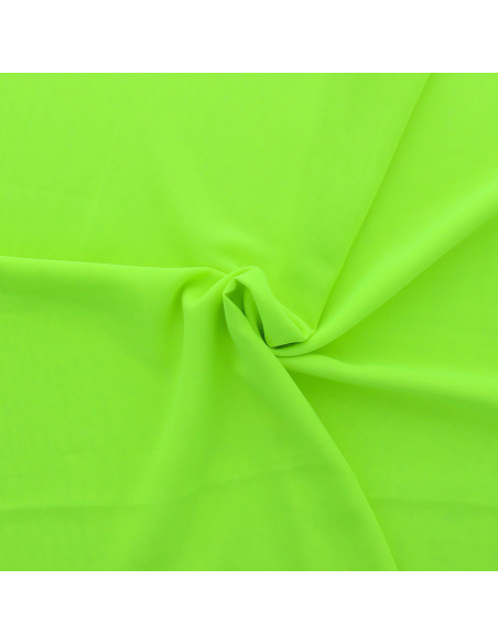 Chiffon fabric - Neon yellow