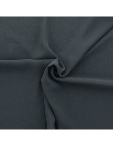 Chiffon fabric - Dark gray