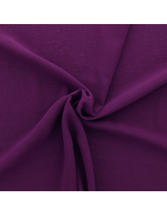 Chiffon fabric - Blackcurrant