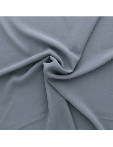 Chiffon fabric - Silver gray