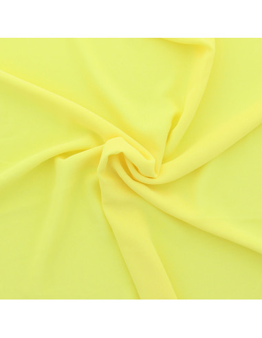 Chiffon fabric - Light yellow