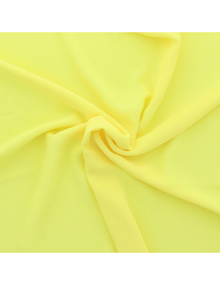 Chiffon fabric - Light yellow