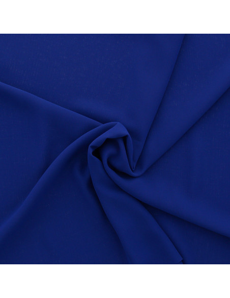 Chiffon fabric - Royal blue
