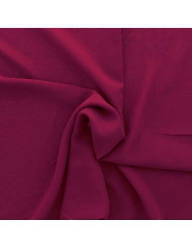 Chiffon fabric - Wine red