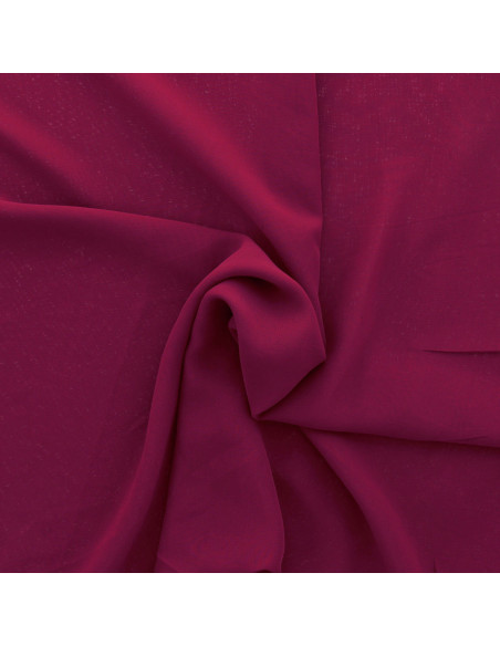 Chiffon fabric - Wine red