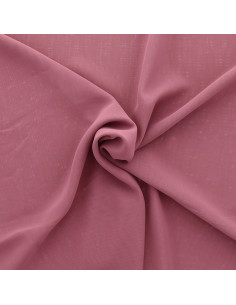 Chiffon fabric - Rosewood