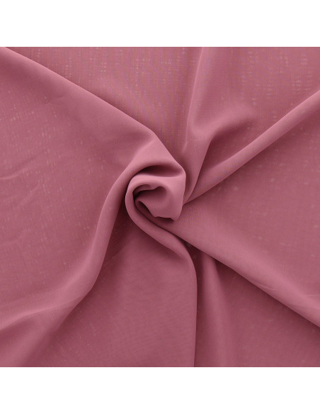 Chiffon fabric - Rosewood