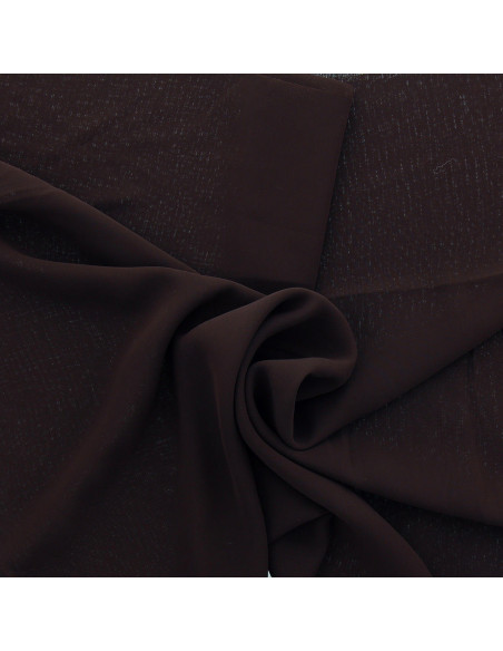 Chiffon fabric - Brown