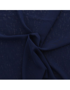 Chiffon fabric - Navy blue
