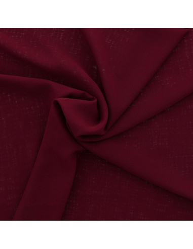Chiffon fabric - Bordeaux
