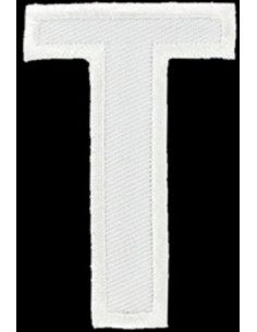 Iron-on patch letter T