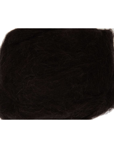 Felting wool - Black