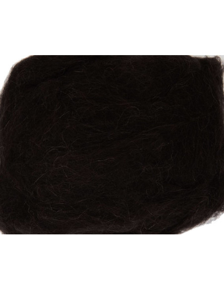 Felting wool - Black