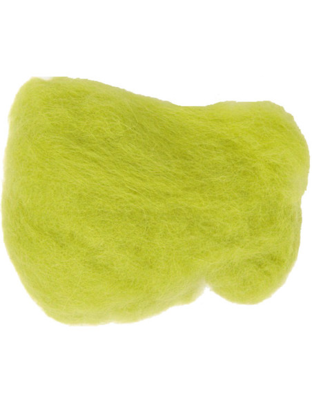 Felting wool - Light green