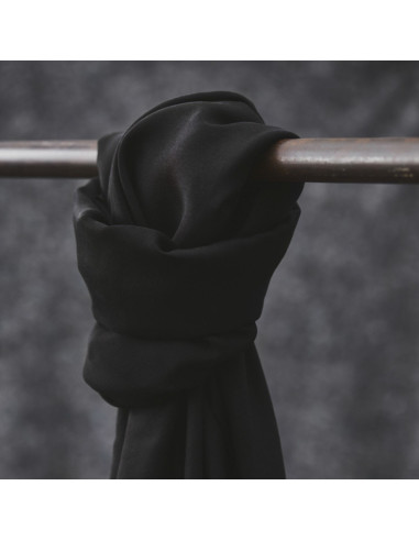 Tencel fabric Smooth Drape Twill - Black