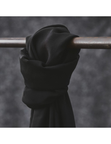 Tencel fabric Smooth Drape Twill - Black