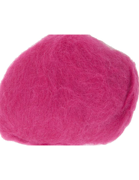 Felting wool - Pink
