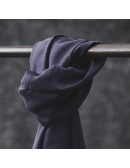 Tencel fabric Smooth Drape Twill - Blueberry